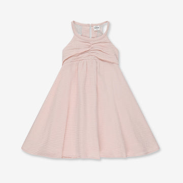 Woven Crochet Straps Dress H